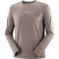 Salomon SHKout Core Long Sleeve Tee Mens Iron