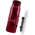 Fidlock Bottle 700 Life + Bike Base Clear Dark Red