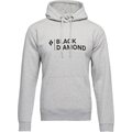 Black Diamond Mini Stacked Pullover Hoody Mens Nickel Heather