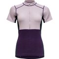 Devold Lauparen Merino 190 Zip Tee Womens Orchid/Lilac/Ink