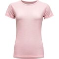 Devold Breeze Merino 150 Woman T-Shirt Chalk Pink