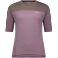 Mons Royale Diversion Merino Bike Jersey Short Sleeve Womens Mauve/Iron