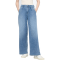 Duer Performance Denim Lite Pleated Pant Womens Slate Indigo