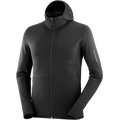 Salomon Essential Lightwarm Hoody Mens Deep Black