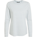 Craghoppers NosiLife Akona Long Sleeved Top Womens Nimbus Blue Stripe