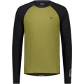 Mons Royale Tarn Merino Bike Wind Jersey Mens Fern/Black