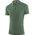 Löffler Poloshirt Merino Tencel Mens Pine