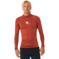 Rip Curl Waves UPF Performance Long Sleeve Mens Red