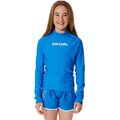 Rip Curl Classic Surf Long Sleeve Rash Vest Girls Dark Blue