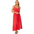 Rip Curl Classic Surf Maxi Dress Hibiscus Red