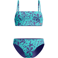 Speedo Printed Adjustable Thinstrap 2 Piece Womens Hapuna Blue