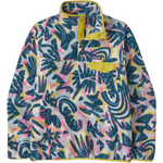 Patagonia Lightweight Synchilla Snap-T Pullover Womens Wild Botanist: Tidal Teal