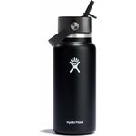 Hydro Flask Wide Mouth with Flex Straw Cap 946 ml (32 oz) Black