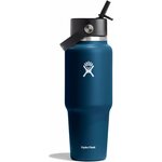 Hydro Flask Travel Bottle with Flex Straw Cap 946 ml (32oz) Indigo