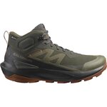 Salomon Elixir Activ Mid GTX Mens Peat / Black / Caramel Cafe