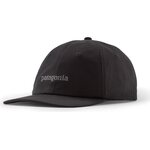 Patagonia Fitz Roy Icon Trad Cap Text Logo: Ink Black