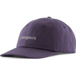 Patagonia Fitz Roy Icon Trad Cap Text Logo: Plummet Purple