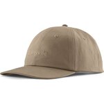 Patagonia Fitz Roy Icon Trad Cap Text Logo: Seabird Grey