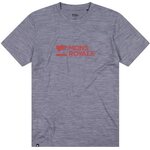 Mons Royale Icon Merino Air-Con T-Shirt Mens Grey Heather