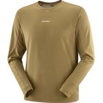 Salomon SHKout Core Long Sleeve Tee Mens Brilliant Olive