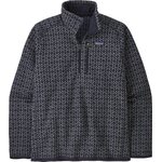 Patagonia Better Sweater 1/4 Zip Mens Scales: Sunken Blue