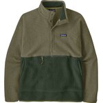 Patagonia Retro Pile 1/2 Snap Pullover Mens Old Growth Green