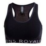 Mons Royale Sports Bra Black