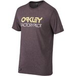 Oakley Factory Pilot Basic Graphic Tee Purple Night Light Heather