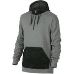 Oakley Print Pullover Hoodie Athletic Heather Grey
