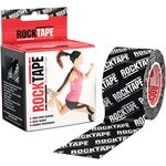 Rocktape Kinesiology Tape 5cm x 5m Logo Black