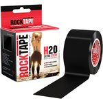 Rocktape Kinesiology Tape 5cm x 5m H2O Black (water resistant)