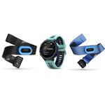 Garmin Forerunner 735XT Tri Bundle (includes HRM-Tri & HRM-Swim) Midnight Blue/Frost  Blue