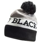 Black Diamond Tom Pom Beanie Black-White-Nickel
