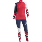 Swix RaceX 2-pcs skisuit Womens Red Elite