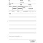Sukelluskoulu Aalto Logbook pages A5, 25 pages 25 pages / 50 dive logs