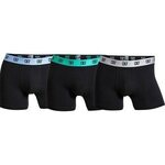 CR7 Men Basic Trunk, 3-Pack Musta (626)
