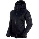 Mammut Rime IN Flex Hooded Jacket Women Black - Phantom