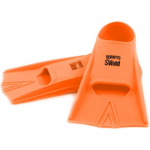 BornToSwim Child Silicone Swim Fins Orange