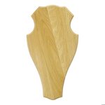 Eurohunt Deer Trophy Plate, Oak 52 x 26 cm , Light Light