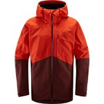 Haglöfs Nengal Jacket Men Habanero/Maroon Red