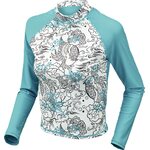 Beco Swim Shirt LS White/ Multi Coloured