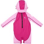 Rip Curl Groms UV Spring L/S Hooded Hot Pink