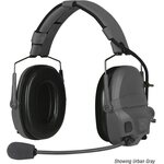 Ops-Core AMP, Communications Headset, Connectorized, NFMI Enabled (Factory Refurbished) Urban Gray