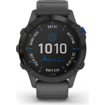 Garmin Fenix 6 Pro Solar Black w/ Slate Gray Band