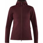 Fjällräven High Coast Wool Hoodie Womens Dark Garnet (356)