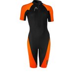 Head SwimRun Multix Shorty 2.5 Womens Black/Orange