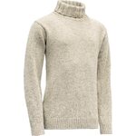 Devold Nansen Sweater High Neck Grey Melange