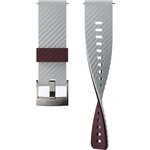Suunto 24mm Urban 3 Silicon Strap White / Burgundy