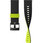 Suunto 24mm Urban 3 Silicon Strap Black / Lime