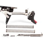 ZEV Adj. Fulcrum Trigger Ultimate Kit, 4th Gen, 9mm Black / Red